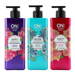 韩国LG ON安宝迪香水沐浴露补水保湿滋润72小时持久留香清爽男女