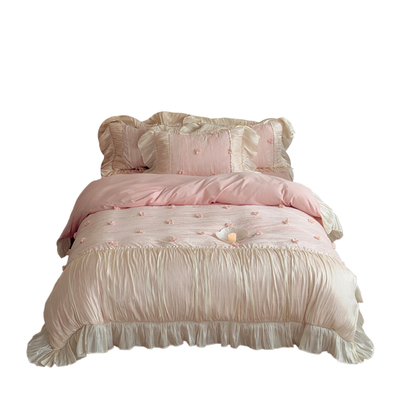 法式浪漫全棉磨毛四件套