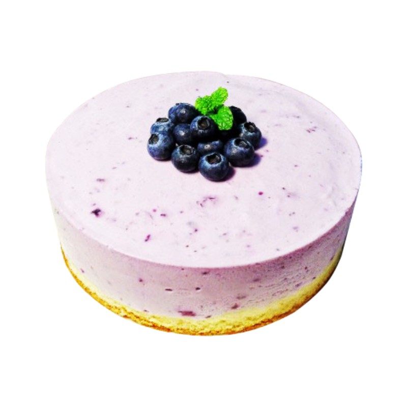 蓝莓慕斯蛋糕原材料自制生日配料