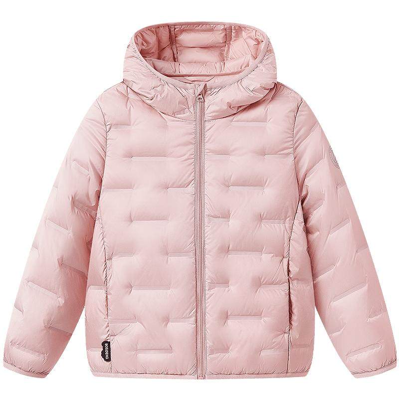 波司登儿童羽绒服女童轻暖羽绒服亲子轻薄舒适外套校园穿搭保暖