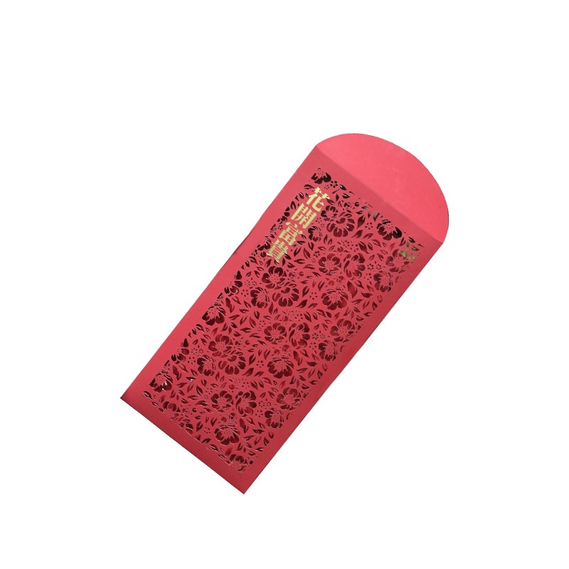 利是封镂空制作激光打标加工激光雕刻切割提供镭雕加工激光烧花