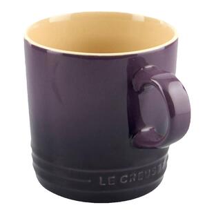 法国Le Creuset酷彩 珐琅彩陶瓷马克杯咖啡杯子200/350ml金属珠光