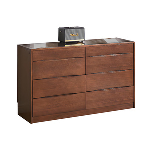 实木斗柜卧室床尾收纳首饰柜家用五斗储物柜子客厅八斗置物抽屉柜