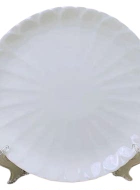 8-12英寸花形盘陶瓷平盘异形盘