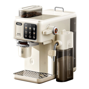 施诺布feeka咖啡机全自动打奶泡家用小型半自动意式研磨一体机