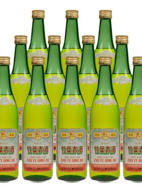 传承竹叶青酒500ml整箱特产