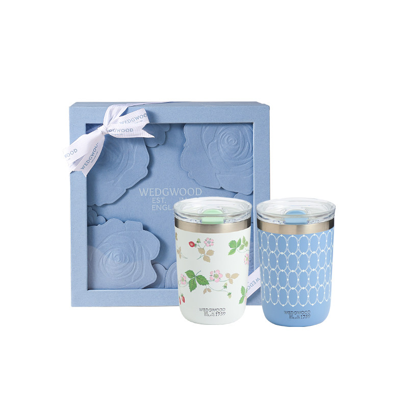 WEDGWOOD不锈钢随行保温杯吸管杯