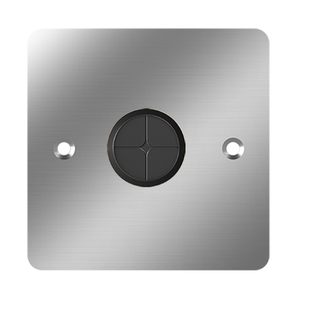 86型插座开关空白面板堵洞超薄装饰120型暗盒挡板填空盖板不锈钢