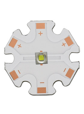 原装科锐cree xpe2代3w 3535灯珠led强光手电筒光源灯芯660 450绿