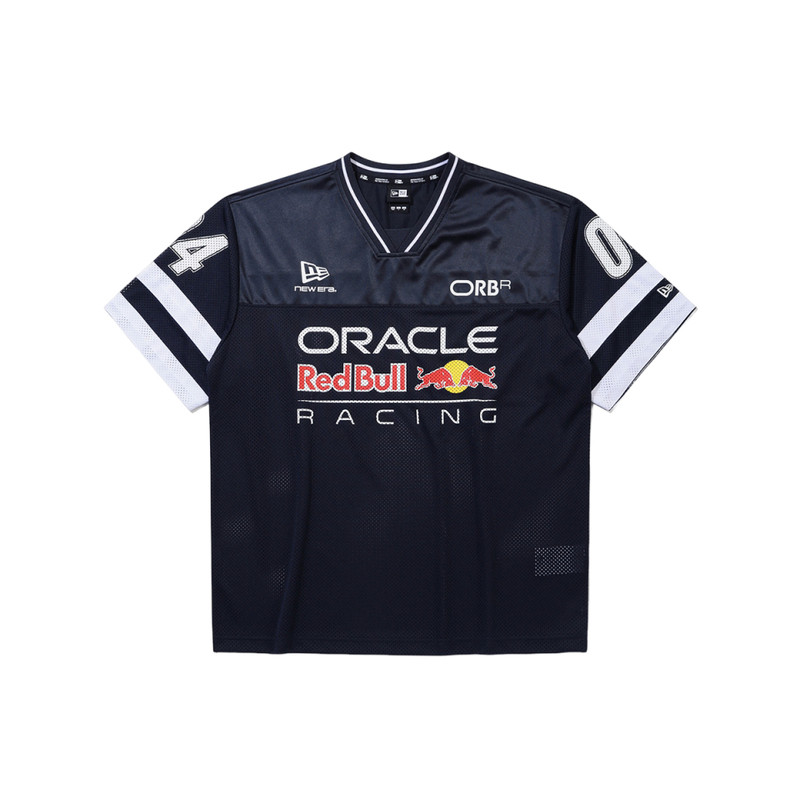 韩国代购NEW ERA X RED BULL RACING纽亦华X红牛联名网眼T恤藏蓝