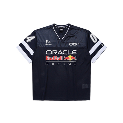 韩国代购NEW ERA X RED BULL RACING纽亦华X红牛联名网眼T恤藏蓝