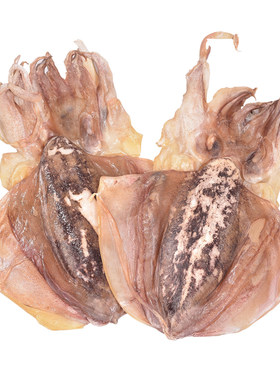 墨鱼干货乌贼干淡水无盐海味目鱼干孕妇煲汤食材500g新鲜淡晒淡干
