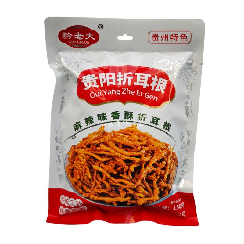 贵州黔老大贵阳折耳根麻辣味香酥