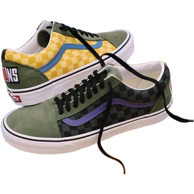 VANSOLDSKOOL鸳鸯渐变板鞋