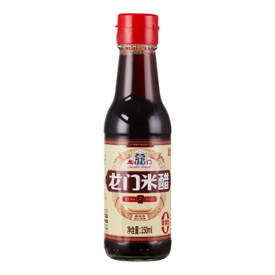 龙门米醋0添加纯酿酿造家用食用米醋150ml*2瓶