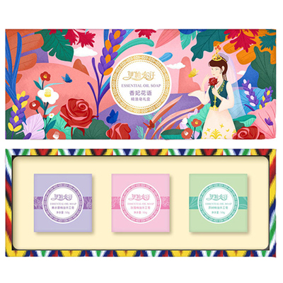 伊帕尔汗夏末花语精油皂礼盒