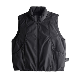 【所有女生直播间】AOGZ工装羽绒马甲男女冬2025新款保暖背心外套