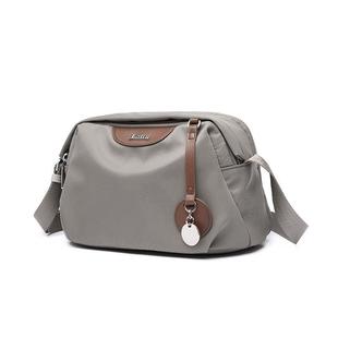 莱夫尼龙布女包2025新款时尚休闲斜挎包女气质帆布单肩精致小包包