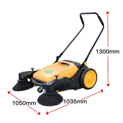 新款青岛手推式扫地机工厂车间道路清扫车养鸡场物业无动力扫地车