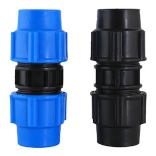 pe直接水管快速接头4分6分20活接头管件配件大全25管32免热熔快接