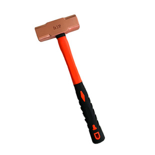 紫铜锤子红铜手锤实心纯铜防爆紫铜八角锤紫铜榔头圆头石工锤包邮