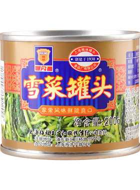 上海梅林雪菜罐头下饭菜美味