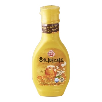 不倒翁韩国Ottogi蜜糖芥末酱265g炸鸡薯条炒年糕韩式蘸酱蘸料商用