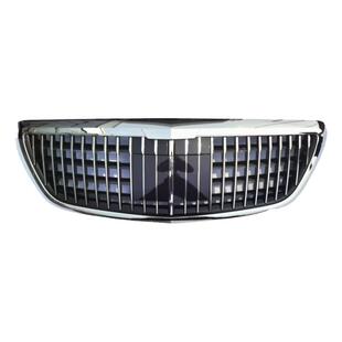 适用于06-25款奔驰S320升级迈巴赫中网S450前杠W222改装W223包围