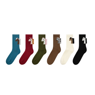 上森新年礼盒秋冬红色保暖围巾红色袜子送礼本命年senpop马年2026