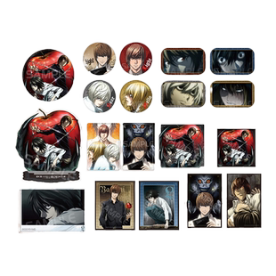 星河动漫 死亡笔记KV 截图系列 徽章立牌亚克力砖色纸拍立得周边