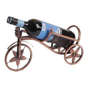 铁艺红酒架摆件家居简约装饰品酒具葡萄酒架创意复古酒柜摆设实用