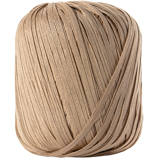 LUFFY全棉棉草线手工编织diy钩针线钩帽子勾包包线硬挺拉菲棉草线