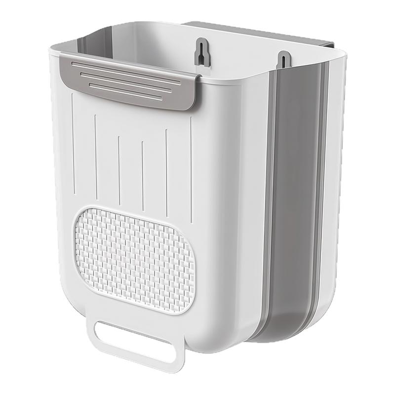 厨房垃圾桶挂式家用厨余分类可折叠橱柜门壁挂卫生间厕所收纳纸篓