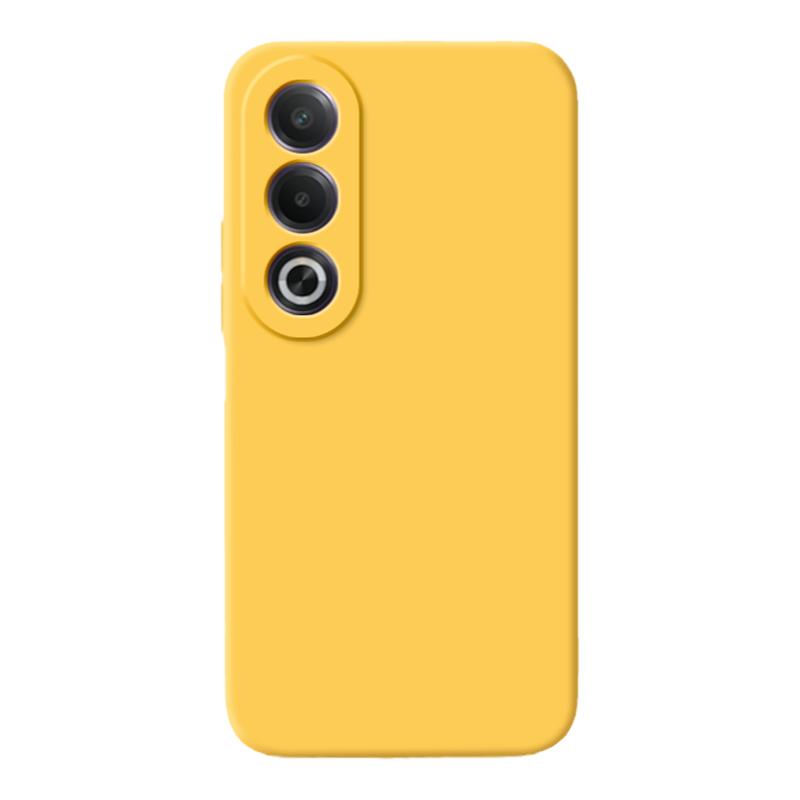 适用oppoA3活力版手机壳A3x/A3i新款oppo5G保护套PKD110液态硅胶130全包PKL防摔oppopkd男女0pp0黄色软外壳后