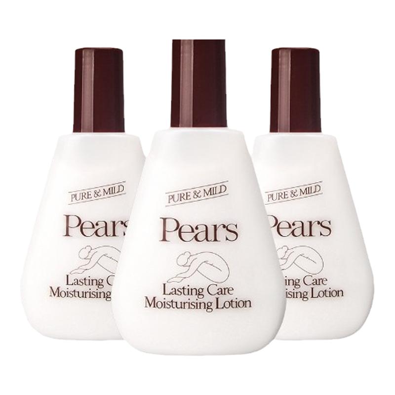 【官方正品】梨牌保湿润肤露乳Pears滋润舒缓身体乳女200ml*3