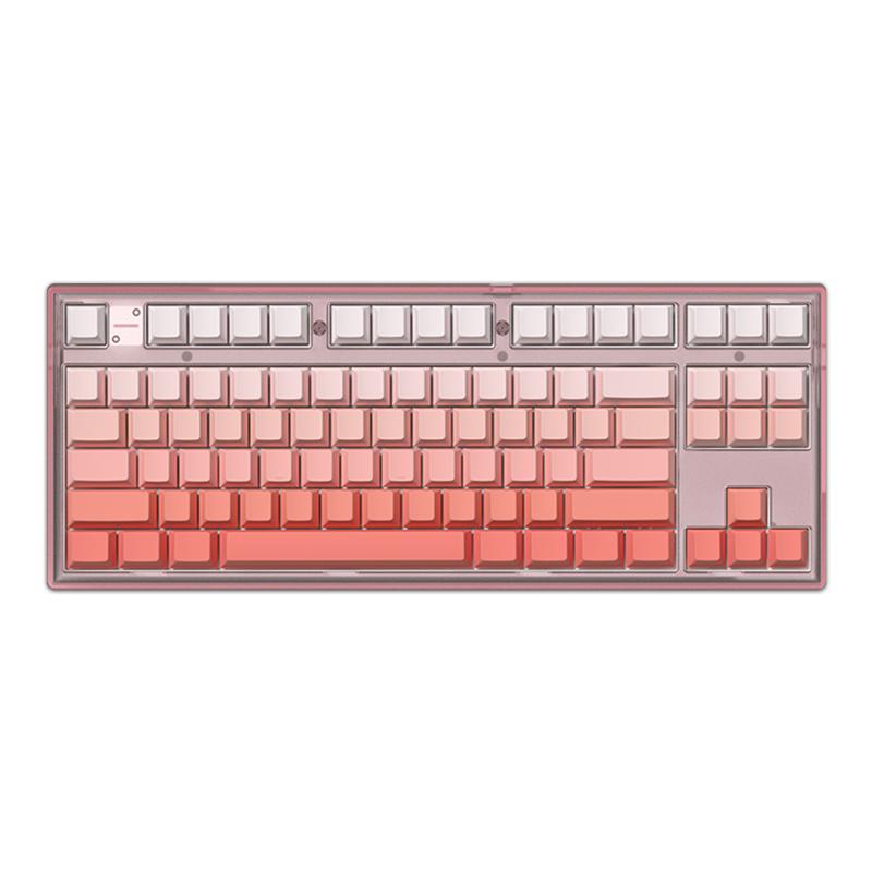 腹灵MK870pro腮红侧刻机械键盘