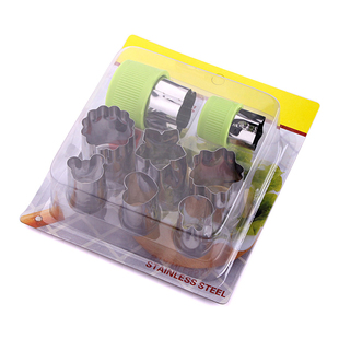 不锈钢蔬菜水果切模具 压花模 宝宝蝴蝶面片压花刀面食饼干印花模