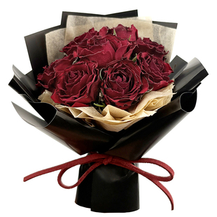 迷你小花束玫瑰车载见面伴手礼生日礼物mini干花饰品装饰拍摄道具