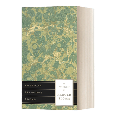 英文原版 American Religious Poems an Anthology by Harold Bloom  美国宗教诗歌:哈罗德·布鲁姆姆选集 精装 进口英语原版书籍