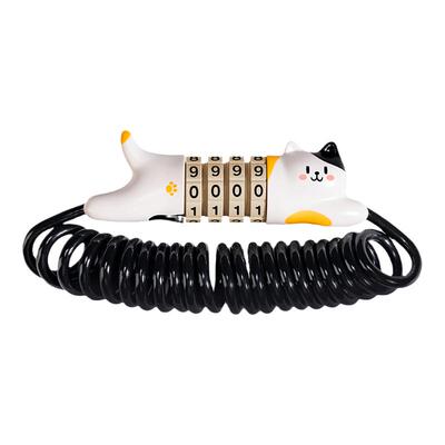 洛克兄弟自行车密码锁便携装备