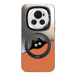 【360旋转支点壳】荣耀magic6pro手机壳磁吸日照金山适用honor magic7带支架车载无线充电隐形防摔个性文艺女