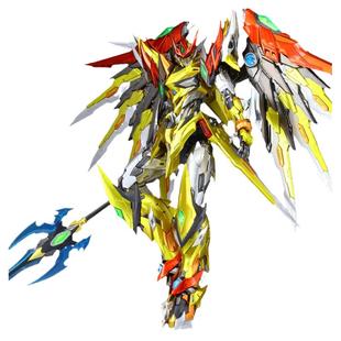 千手摩动核白起荧光金属色拼装机甲  现货 国创 MNP-XH02男孩礼物