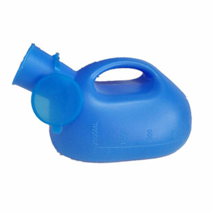 大容量尿壶男士老人小便器带刻度螺纹口带盖夜壶起夜家用卧室接尿