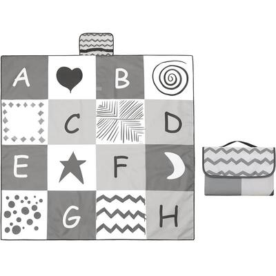 便携儿童高脚餐椅垫吃饭防脏地垫