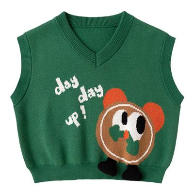 【100%棉】嘟嘟家宝宝针织马甲春秋宝宝春款上衣男童纯棉女童春装