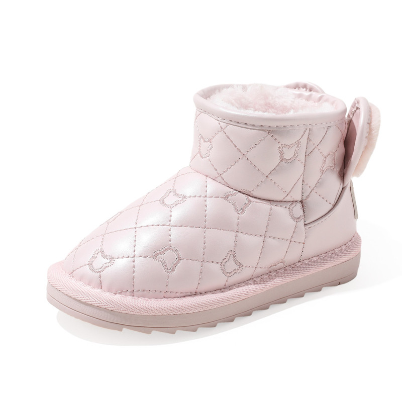 abckids儿童冬季保暖雪地靴正品