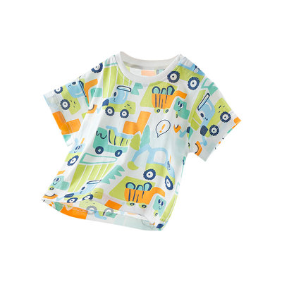 宝宝纯棉短袖t恤夏季薄款