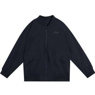 准者防风棒球领飞行服男女春季运动梭织防泼水上衣休闲夹克外套