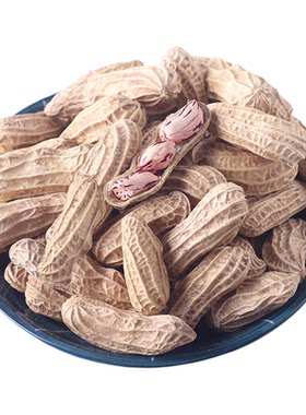 农科院新七彩花生米带壳生熟可选