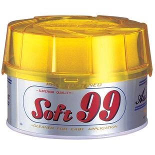 SOFT99汽车蜡通用高级软蜡油蜡漆面养护去污抛光上光黑车白车专用